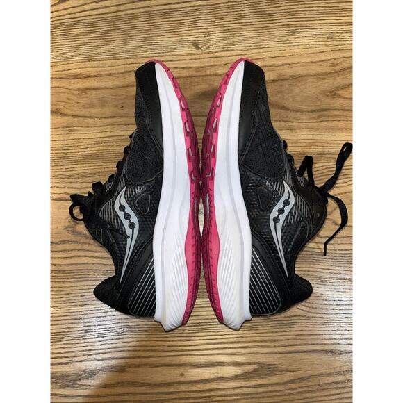 Saucony‎ Cohesion TR16 Trail Running Shoes Womens 8 Black Gray Pink Athletic - Picture 6 of 8